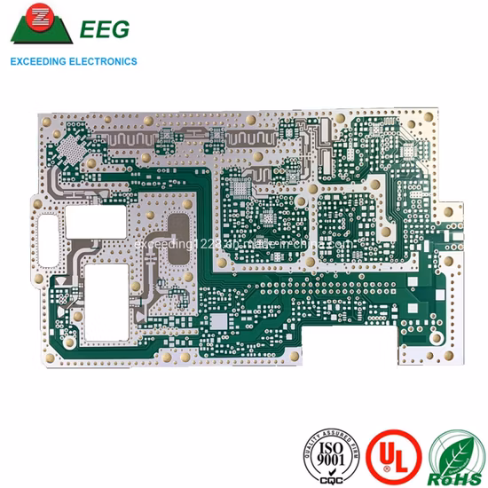 High Frequency 1.6mm Immersion Gold Printed Circuit Boards for Automotive