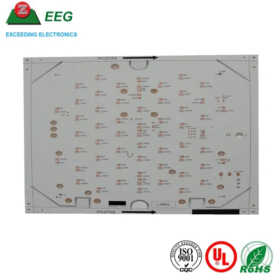 High Quality LED PCB Board / Metal PCB / Aluminum PCB with Complex Routing 